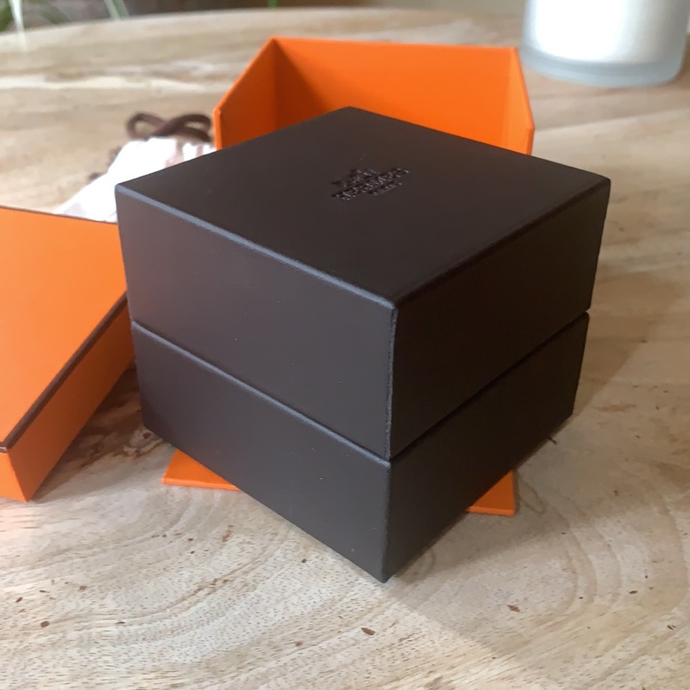 HERMÈS Jewelry Giftbox set w/pouch, ribbon - - Picture 11 of 11